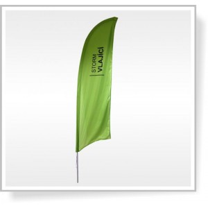 TISK - Jednostranná vlajkovina pro Vlajka Storm 100 a 200 - VLAJÍCÍ LARGE